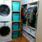 Beautiful Ideas For Tiny Laundry Spaces25