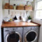 Beautiful Ideas For Tiny Laundry Spaces27