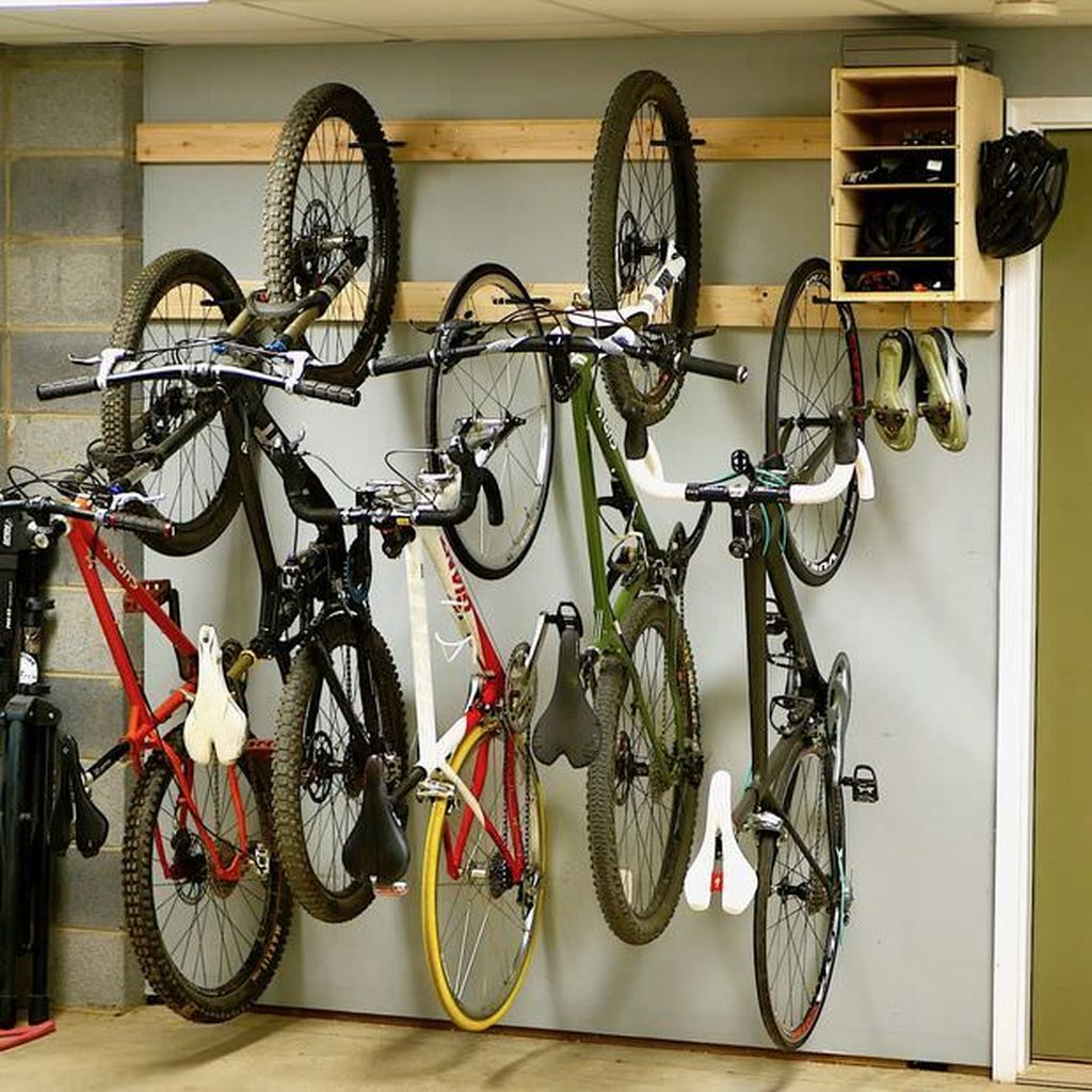47 Creative Diy Bike Storage Racks – HOMISHOME