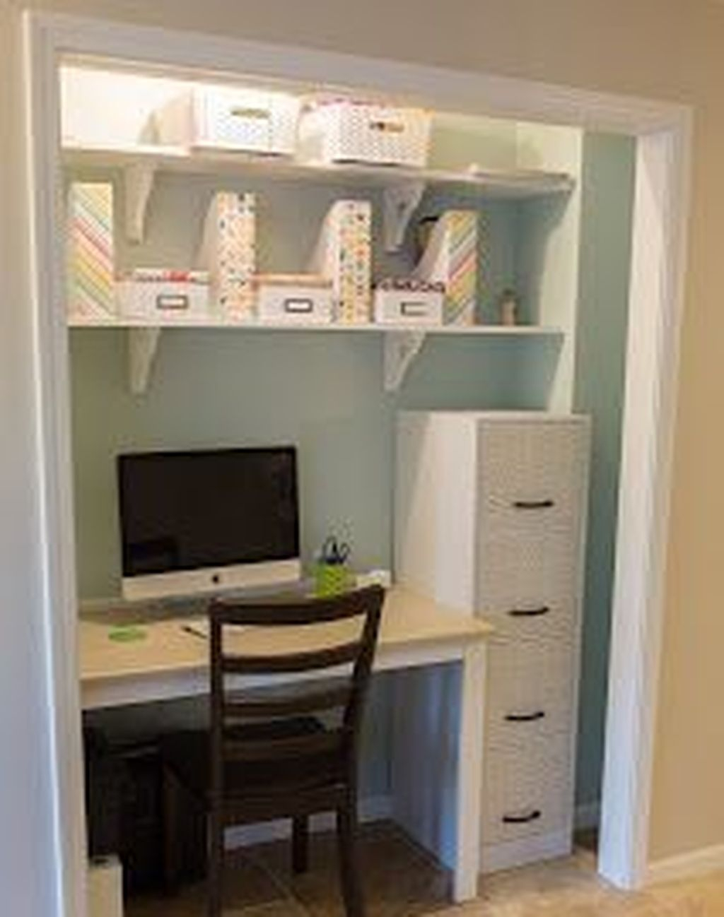 Diy Awesome Home Office Organizing Ideas25