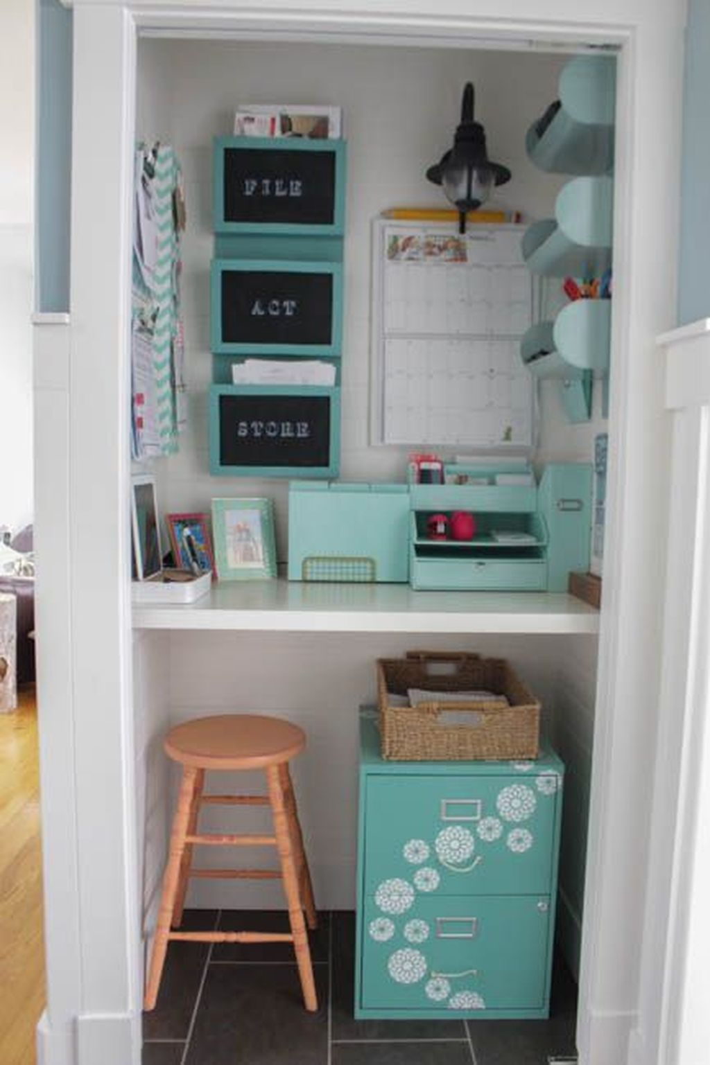 Diy Awesome Home Office Organizing Ideas35