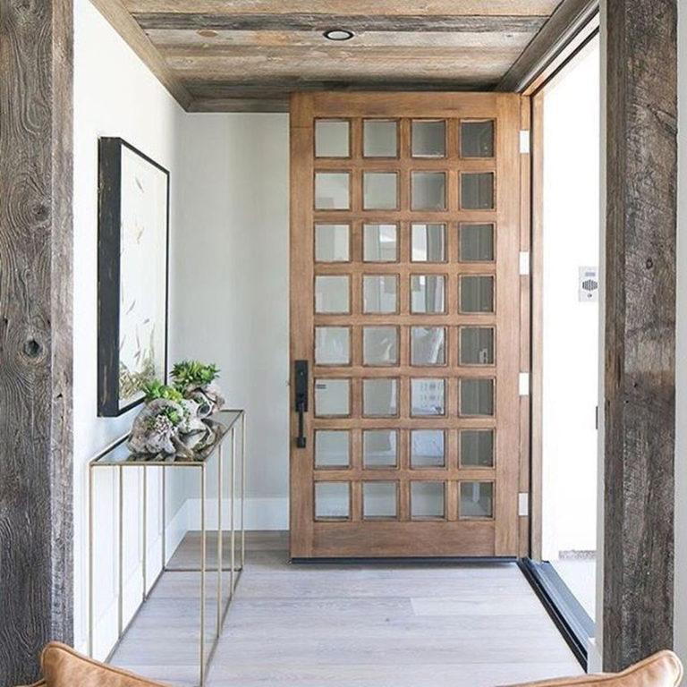 46 Gorgeous Wooden Door Ideas – HOMISHOME