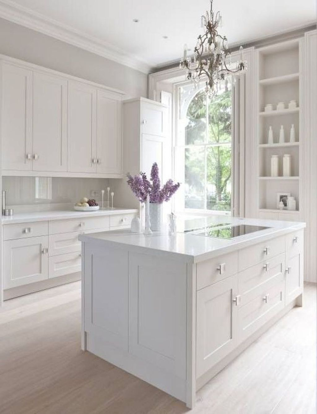 Charming Kitchen Cabinet Decorating Ideas09