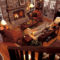 Gorgeous Log Cabin Style Home Interior Design15