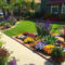 Incredible Flower Bed Design Ideas For Your Small Front Landscaping42
