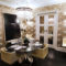 Wonderful Black White And Gold Living Room Design Ideas05