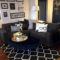 Wonderful Black White And Gold Living Room Design Ideas09