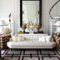Wonderful Black White And Gold Living Room Design Ideas30