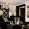 Wonderful Black White And Gold Living Room Design Ideas32