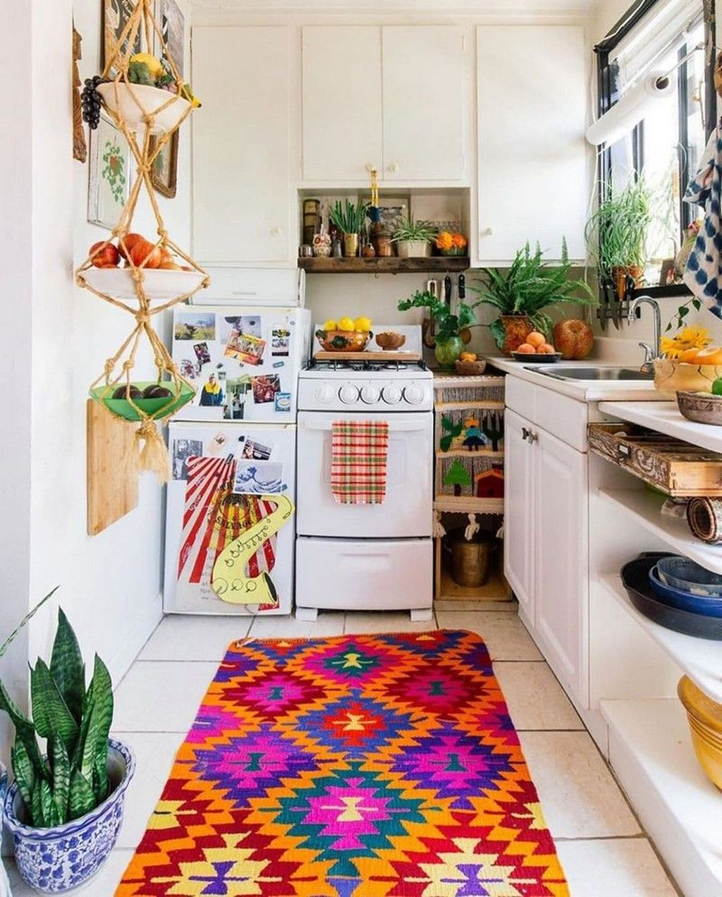 Awesome Bohemian Kitchen Design Ideas For Comfortable Cooking25