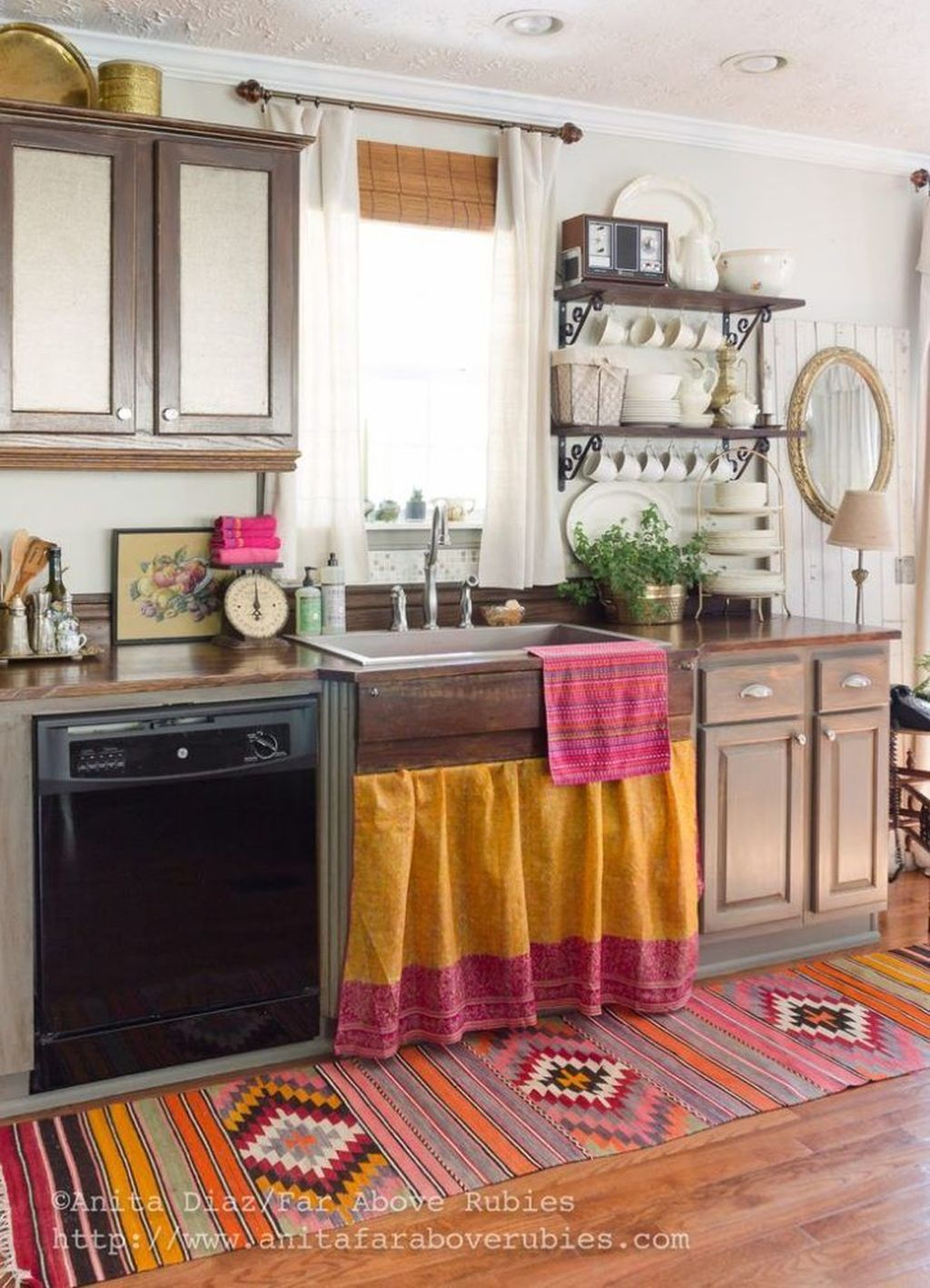 Awesome Bohemian Kitchen Design Ideas For Comfortable Cooking40