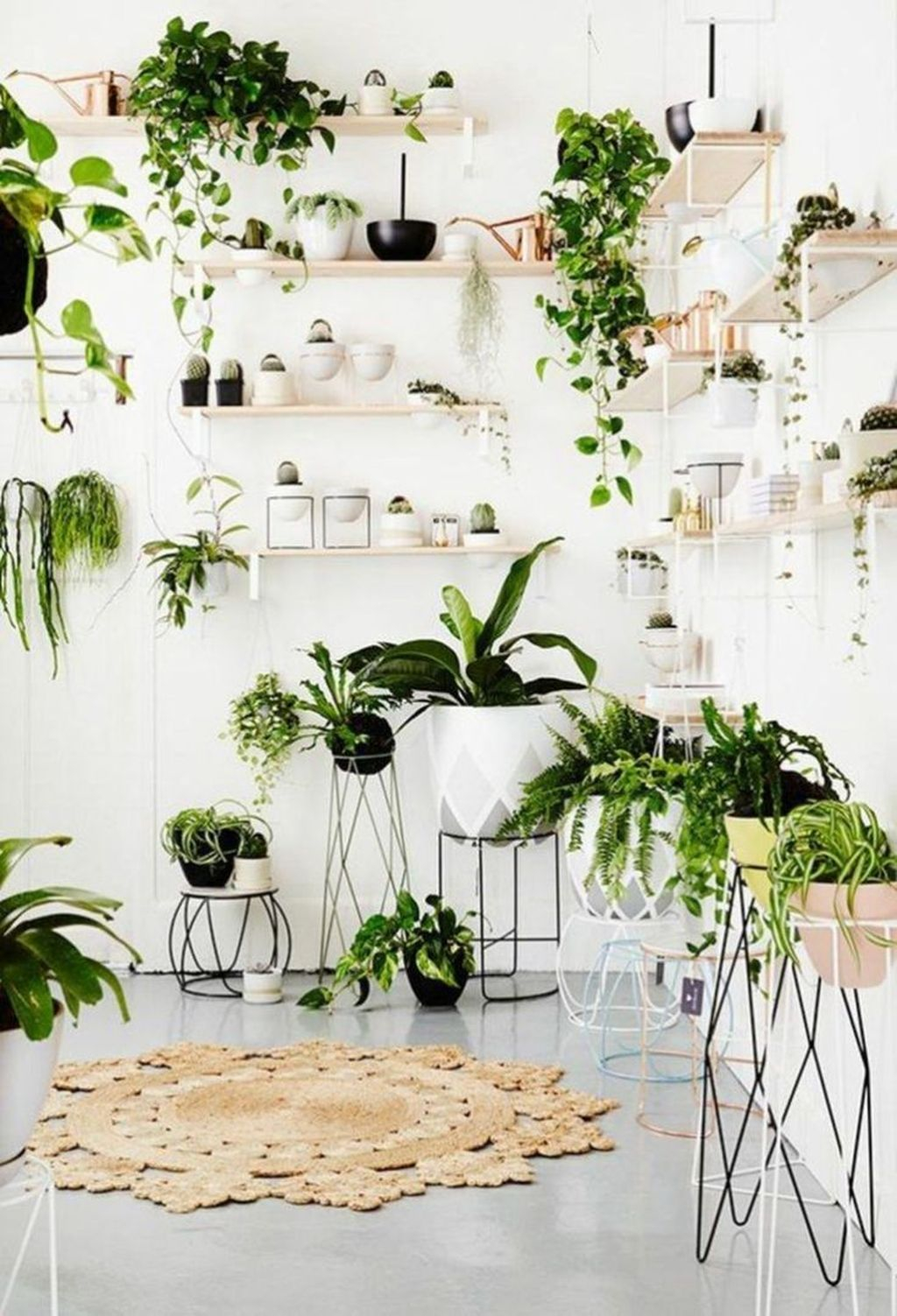 Awesome Indoor Plant Decoration Ideas To Make Natural Comfort In Your Home17