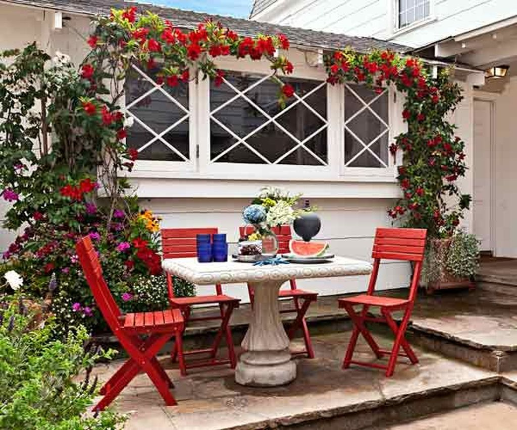 Creative Ideas To Decorate Your Outdoor Room29