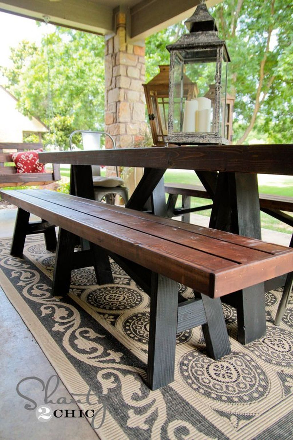 Fabulous Diy Outdoor Bench Ideas For Your Home Garden07