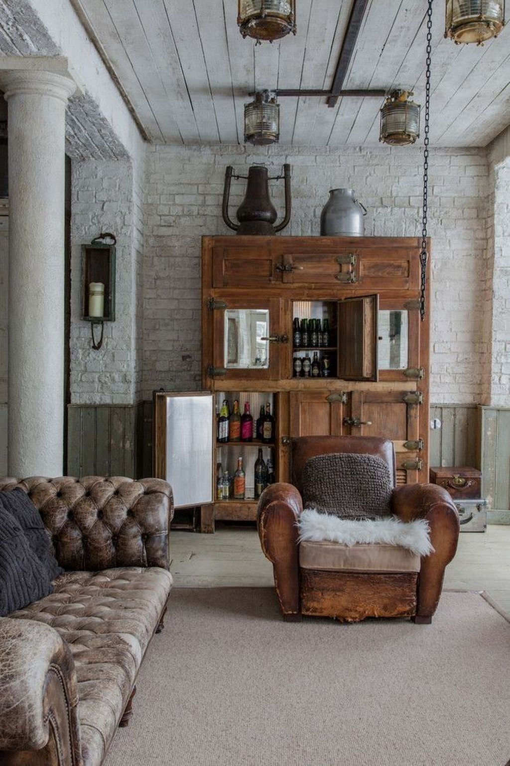 The Best Decorations Industrial Style Living Room That Will Amaze Your Guests22