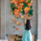 Amazing Diy Flower Wall Decoration For You Try14
