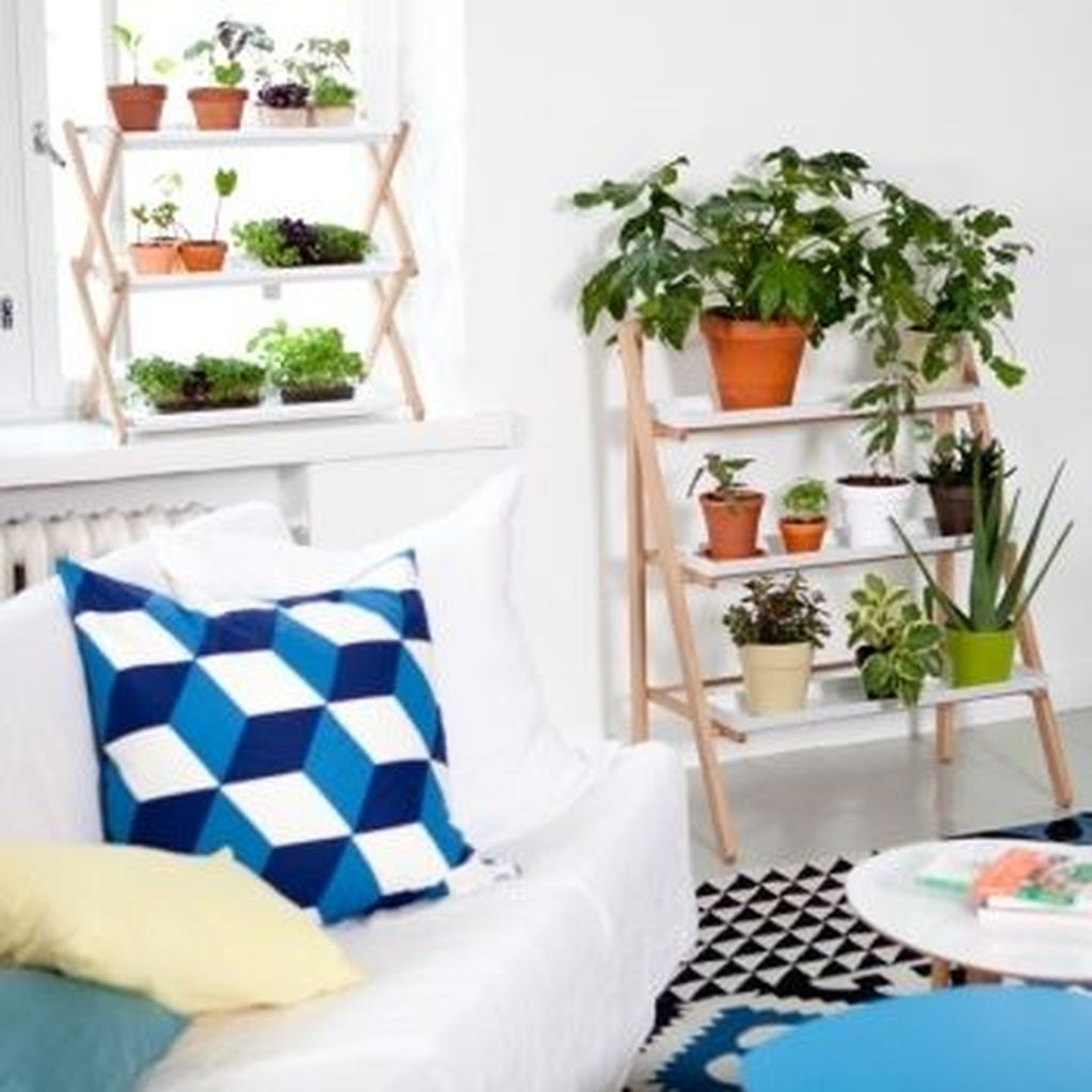 Awesome Diy Plant Shelf Design Ideas To Organize Your Garden22