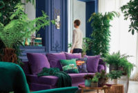 Awesome Living Room Green And Purple Interior Color Ideas22