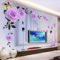 Fabulous Rose Wall Painting Design Ideas For You To Try In Home08