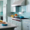 Impressive Gray And Turquoise Color Scheme Ideas For Your Kitchen16