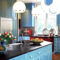 Impressive Gray And Turquoise Color Scheme Ideas For Your Kitchen26