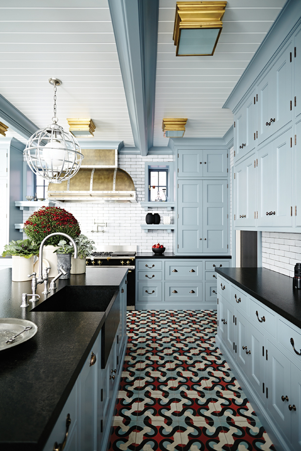 Impressive Gray And Turquoise Color Scheme Ideas For Your Kitchen27