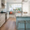 Impressive Gray And Turquoise Color Scheme Ideas For Your Kitchen34