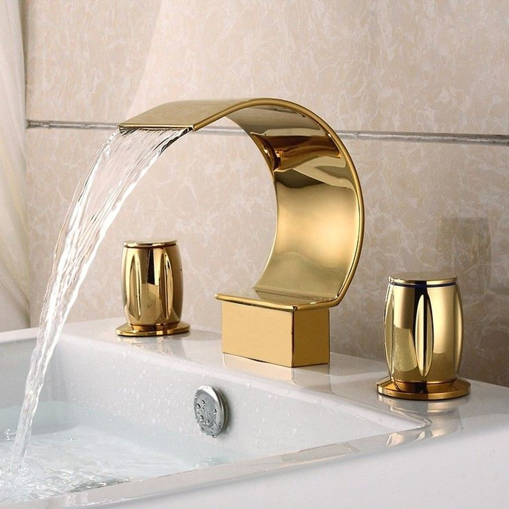 Incredible Water Faucet Design Ideas For Your Bathroom Sink09