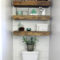 Interesting Floating Wall Shelves For Your Bathroom Style Ideas14