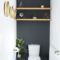 Interesting Floating Wall Shelves For Your Bathroom Style Ideas16