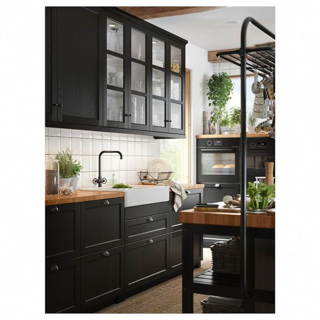 Wonderful Industrial Kitchen Shelf Design Ideas To Organize Your Kitchen33