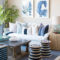 Elegant Coastal Themed Living Room Decorating Ideas24