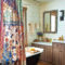 Fabulous Bathroom Design Ideas With Boho Curtains03