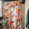 Fabulous Bathroom Design Ideas With Boho Curtains12