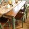 Pretty Farmhouse Table Design Ideas For Kitchen23