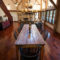 Pretty Farmhouse Table Design Ideas For Kitchen40