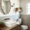 Vintage Farmhouse Bathroom Decor Design Ideas34